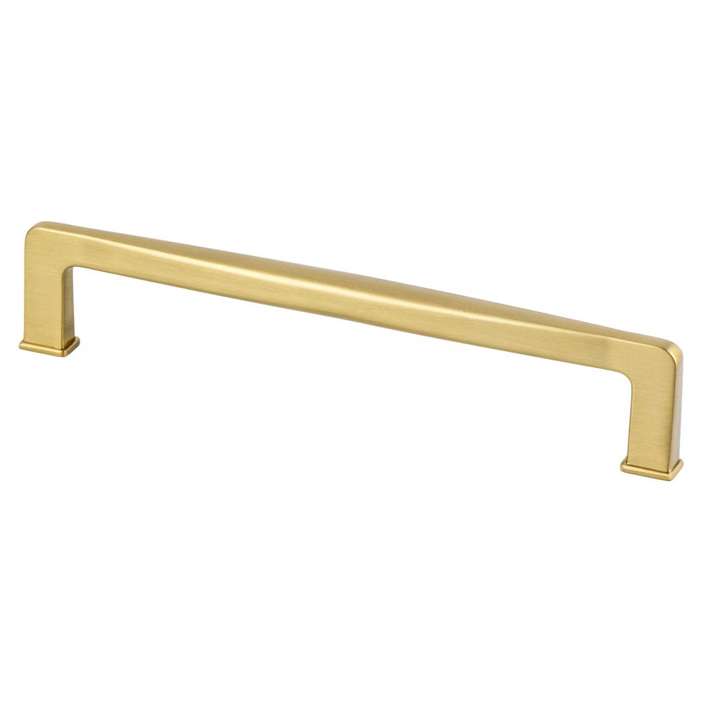 Kelly No.1 Brass Cabinet Drawer Pulls - Kitchen Drawer Handles - Brass Cabinet Hardware