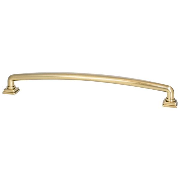 Kelly No.2 Cabinet Drawer Pulls - Satin Brass Hardware - Brass Cabinet Hardware