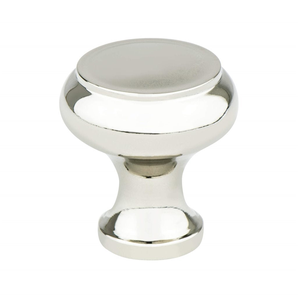 Designers Group Ramona 1-1/4" Polished Nickel Round Cabinet Knob | Knobs
