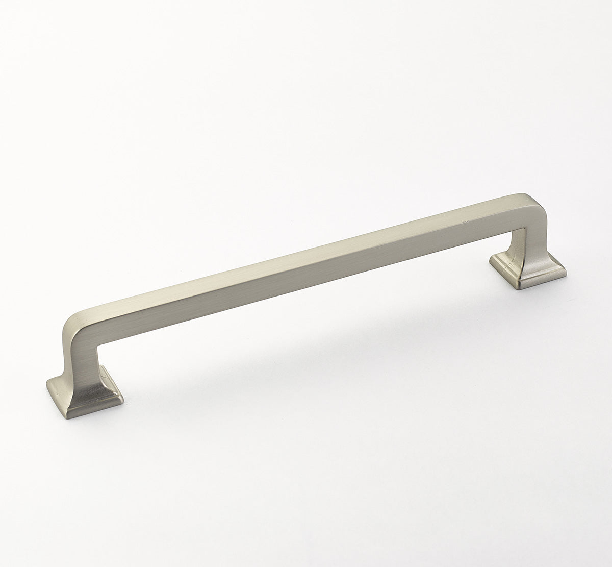 Menlo Park Satin Nickel Cabinet Drawer Pulls - Kitchen Drawer Handles - Brass Cabinet Hardware