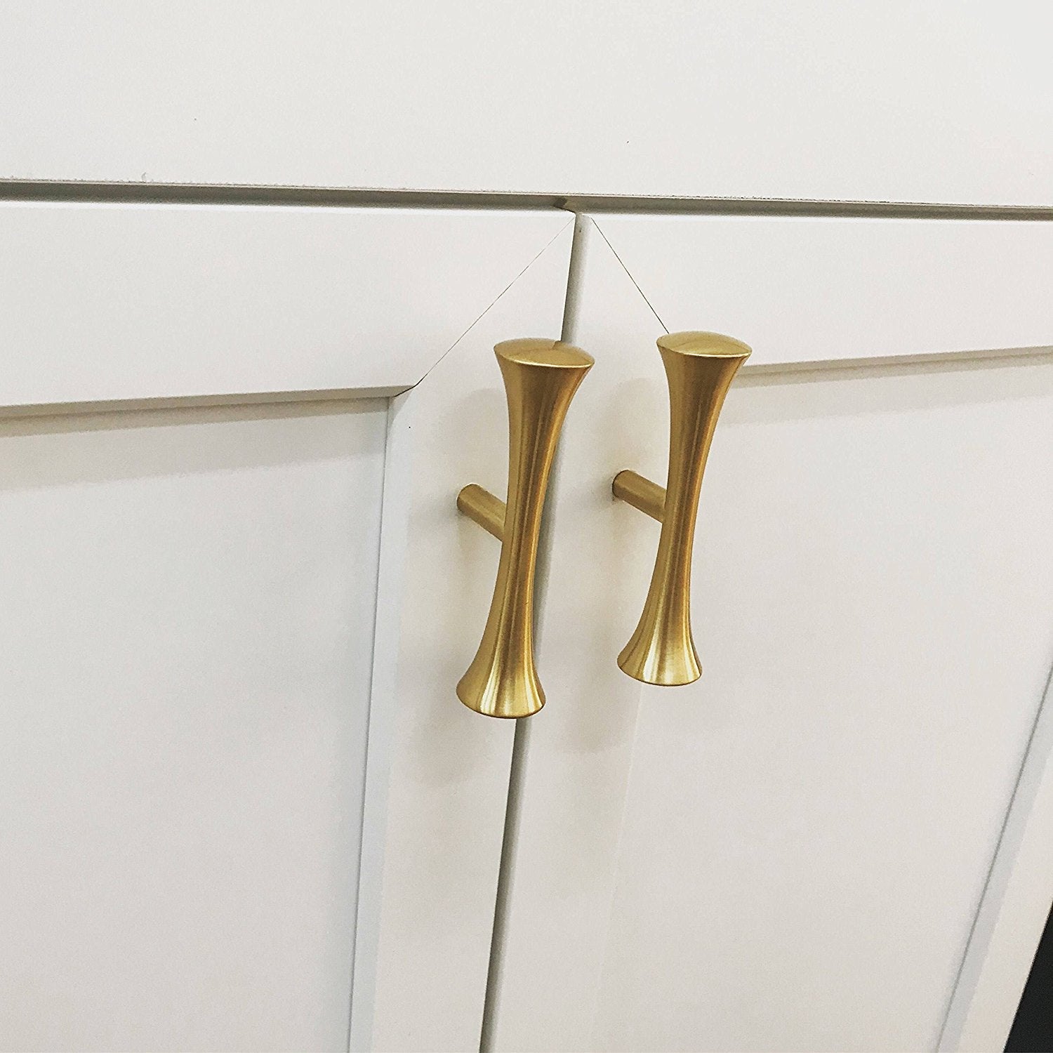 Brass Mid-Century "MCM 01" Drawer Pull - Brass Cabinet Hardware
