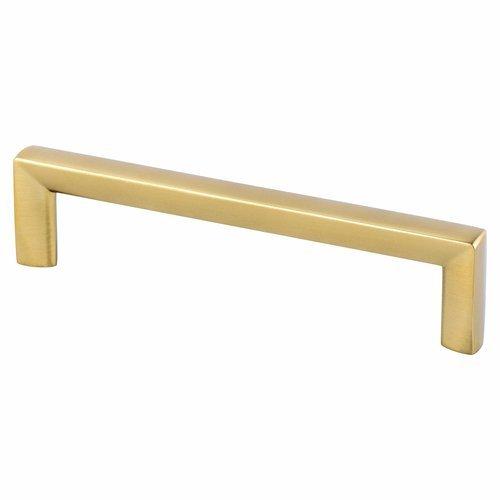 Satin Brass "Trane" Drawer Pulls and Knob | Pulls
