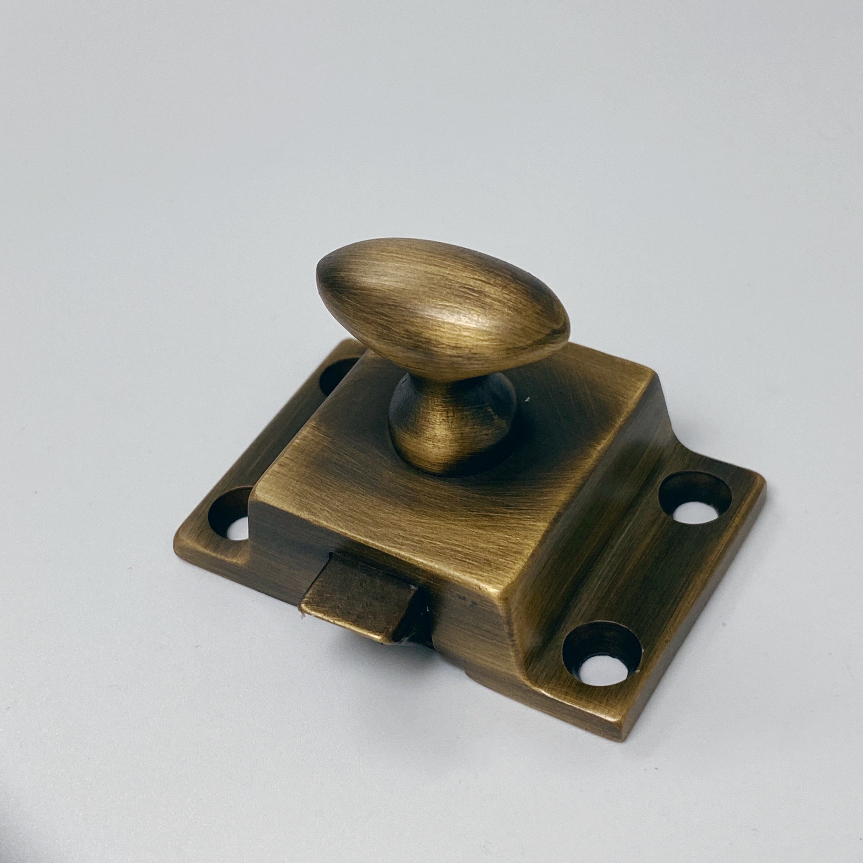 Antique Brass Medium "Eloise" Cabinet Latch - Forge Hardware Studio