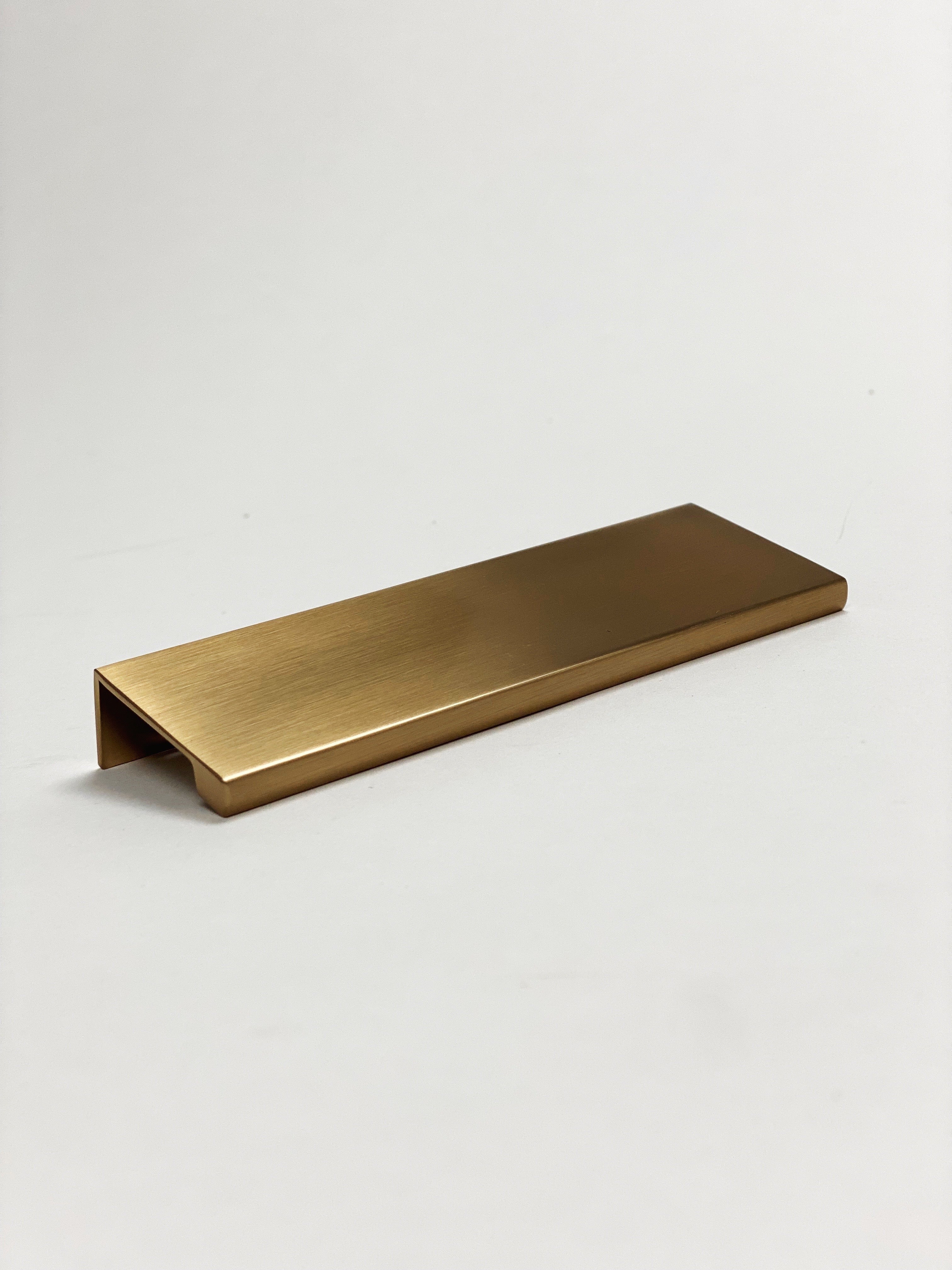 Dina Champagne Bronze Tab Finger Drawer Pulls in Various Sizes - Industry Hardware