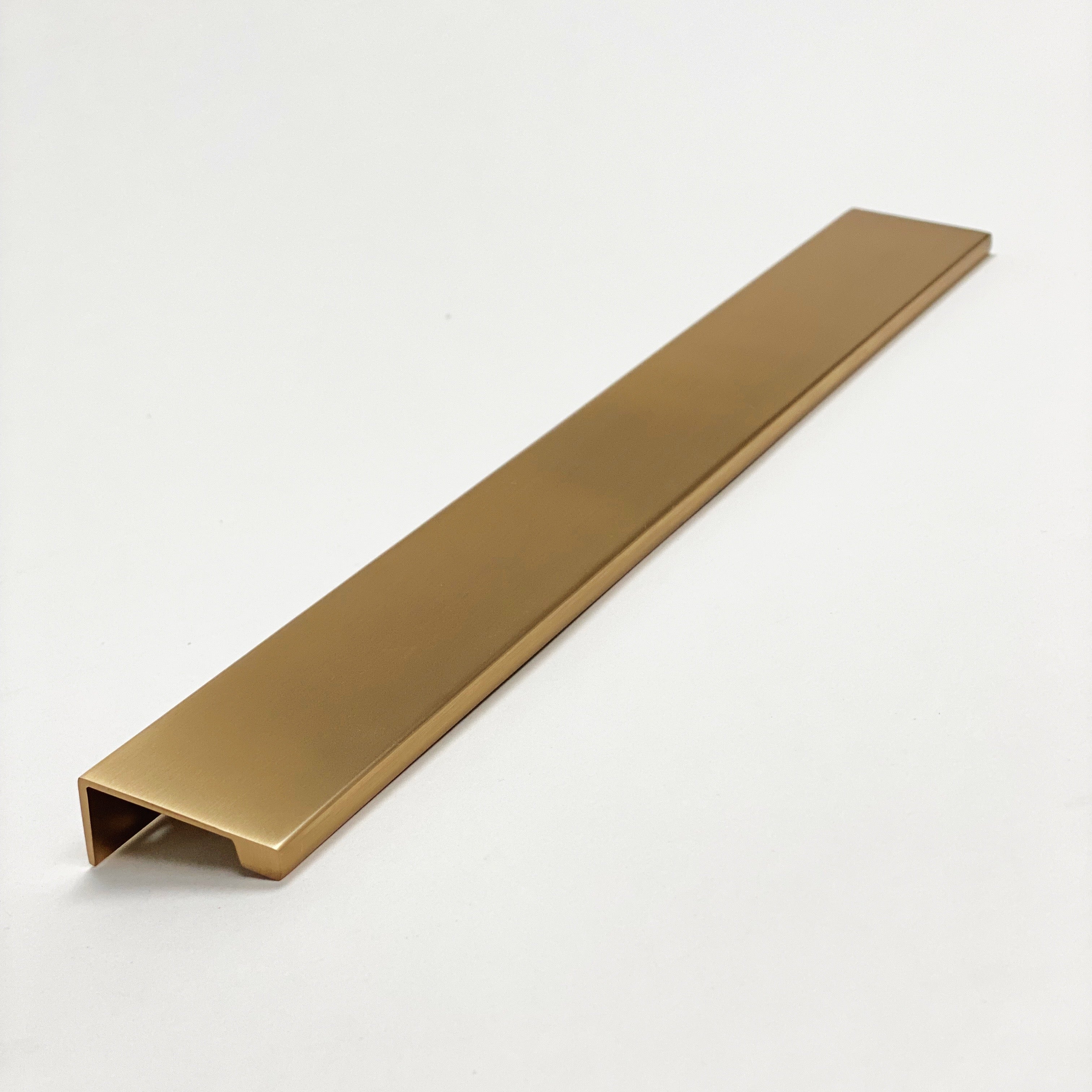 Dina Champagne Bronze Tab Finger Drawer Pulls in Various Sizes - Industry Hardware