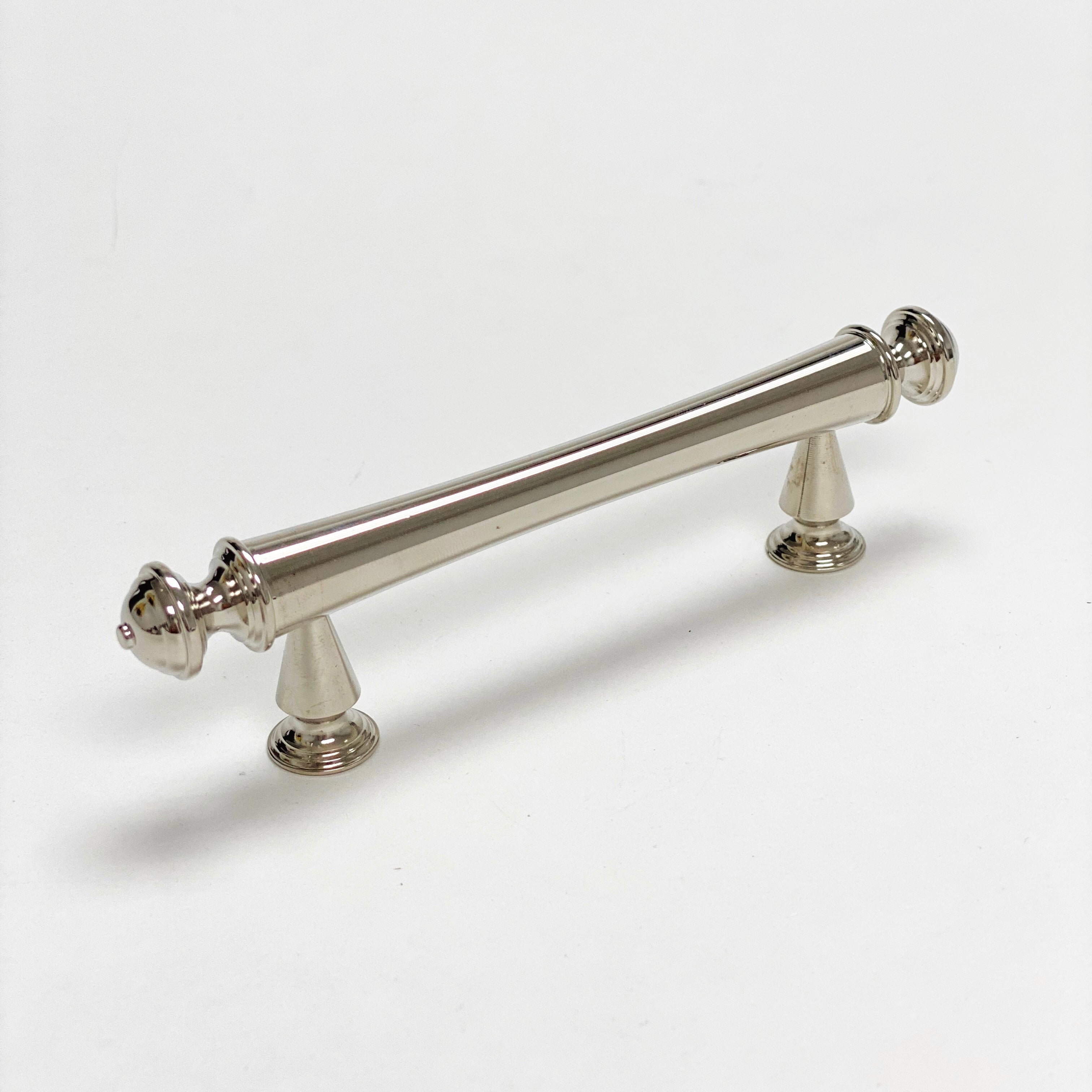 Polished Nickel "Emmeline" Cabinet Knobs and Drawer Pulls - Forge Hardware Studio