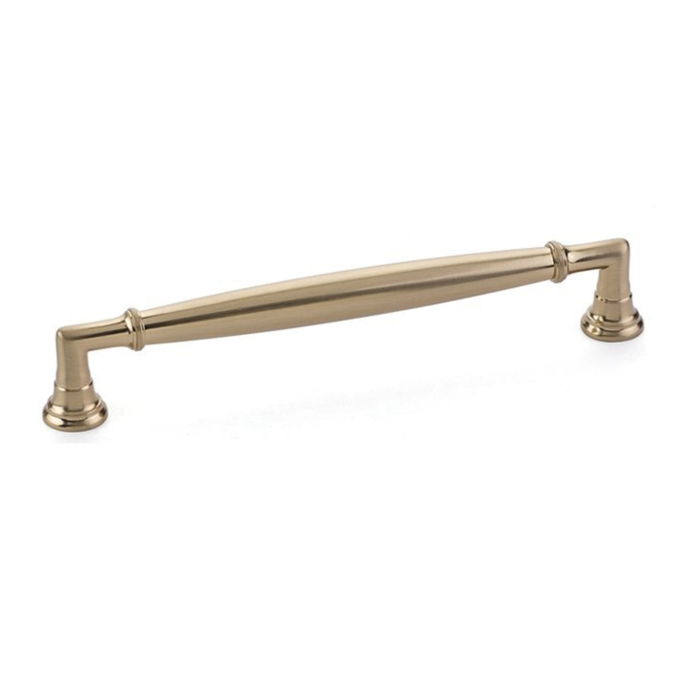 Satin Brass "Elite" Cabinet Knobs and Drawer Pulls - Forge Hardware Studio