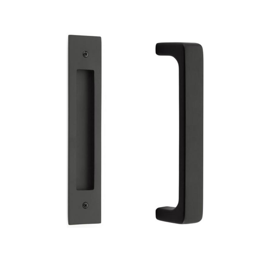 Door Flush Pull and Handle Hardware for Interior Sliding and Barn Doors