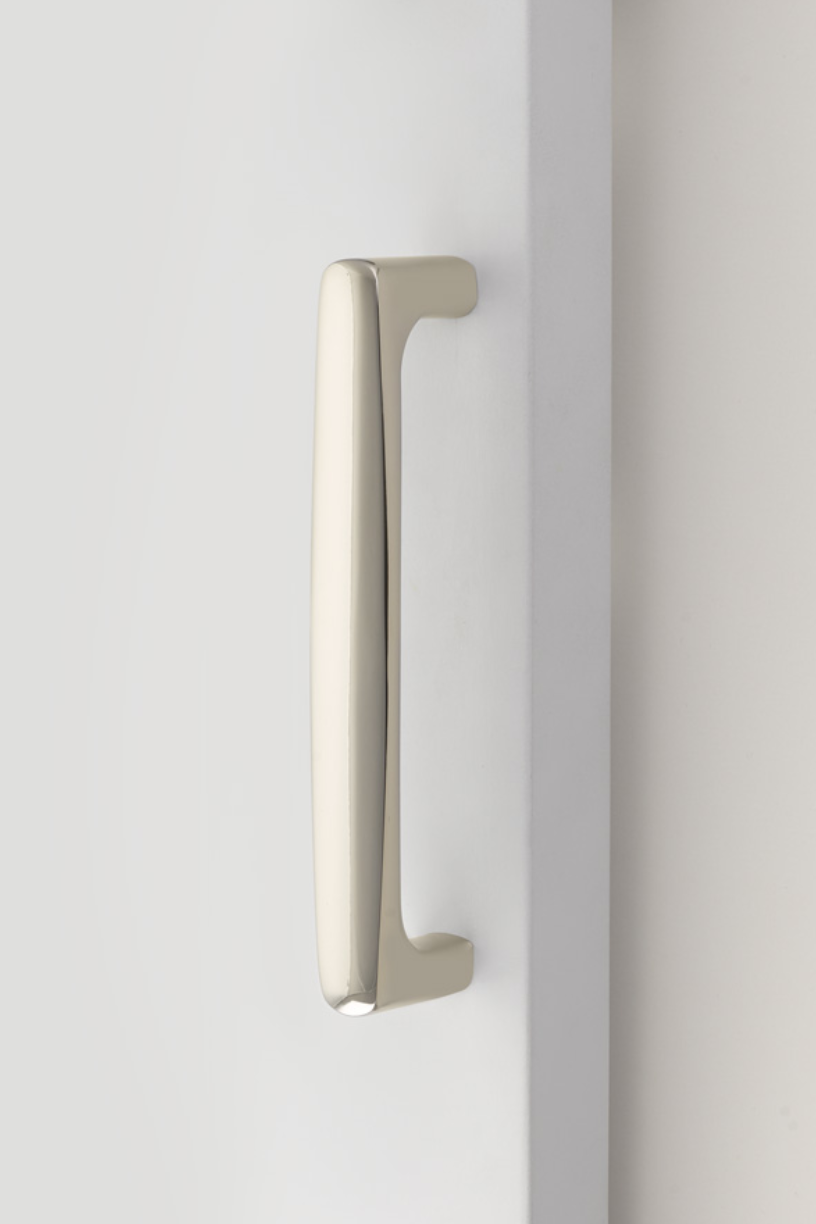 Barn Door Pull in Polished Nickel Handle Hardware for Interior Doors | Pulls