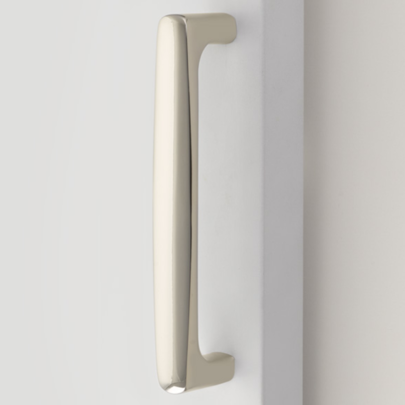 Barn Door Pull in Polished Nickel Handle Hardware for Interior Doors | Pulls