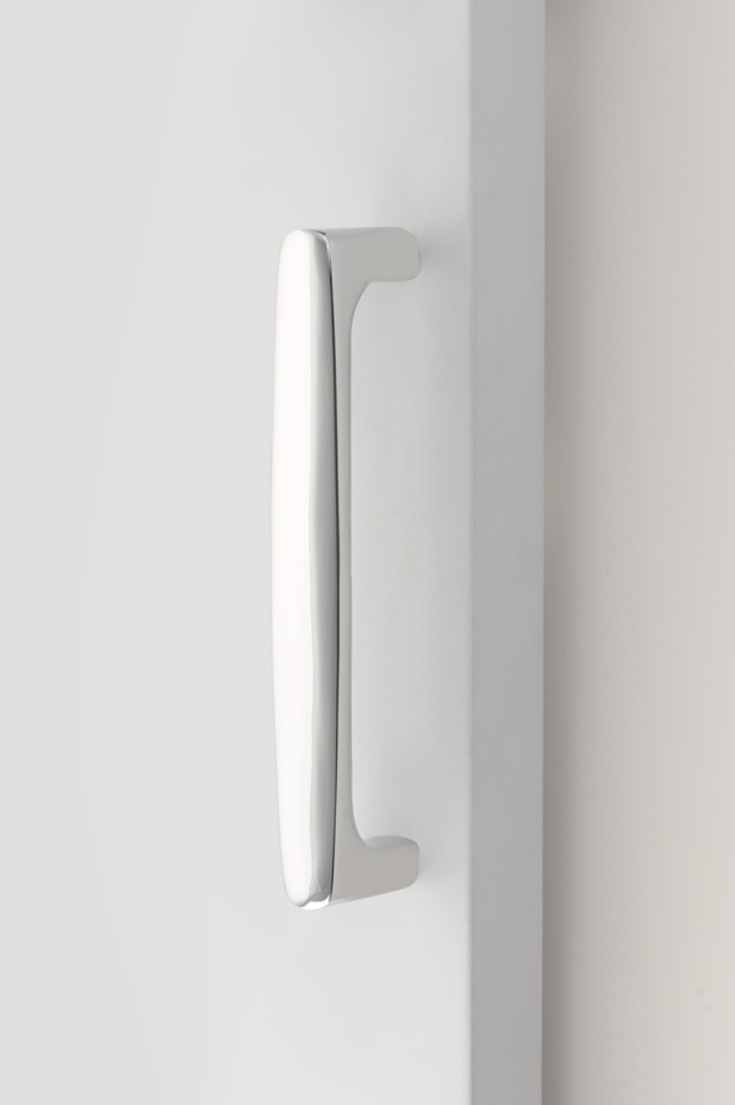 Barn Door Pull in Polished Chrome Handle Hardware for Interior Doors | Pulls