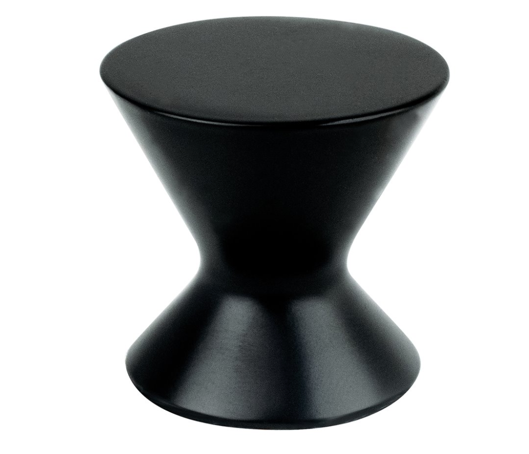 Matte Black "Core" Drawer Pulls and Knob | Pulls