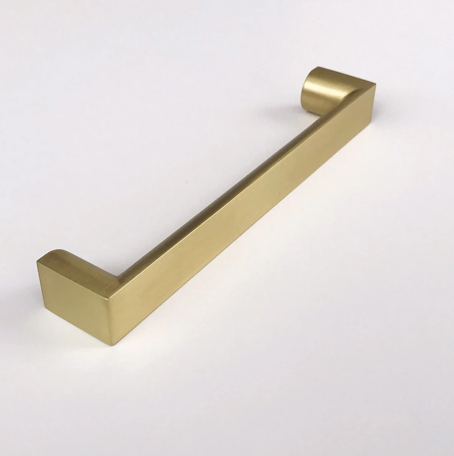 Tila Brass Wide Drawer Pulls and Knob - Cabinet Hardware | Pulls