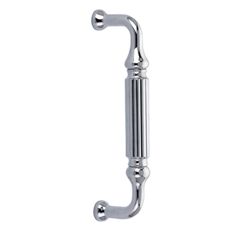 Door Handle "Delano" Polished Chrome Hardware for Interior Sliding and Barn Doors