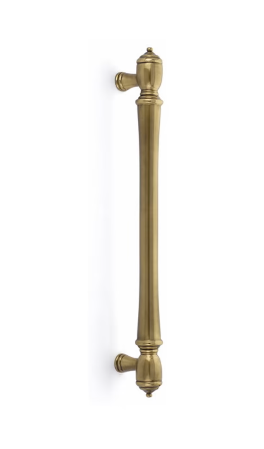 French Brass "Heritage" Appliance Pull- Kitchen Appliance Handles - Forge Hardware Studio