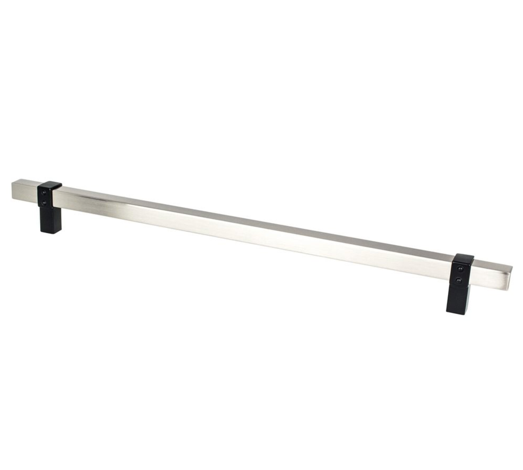 Matte Black and Brushed Nickel "Rio" Dual-Finish Cabinet Knob and Drawer Pulls - Industry Hardware