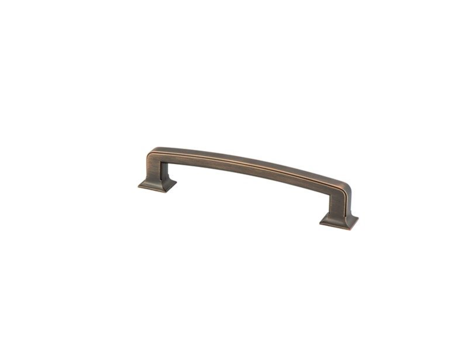 Dark Brushed Bronze "Liana" Drawer Pulls and Knobs for Cabinets and Furniture - Industry Hardware