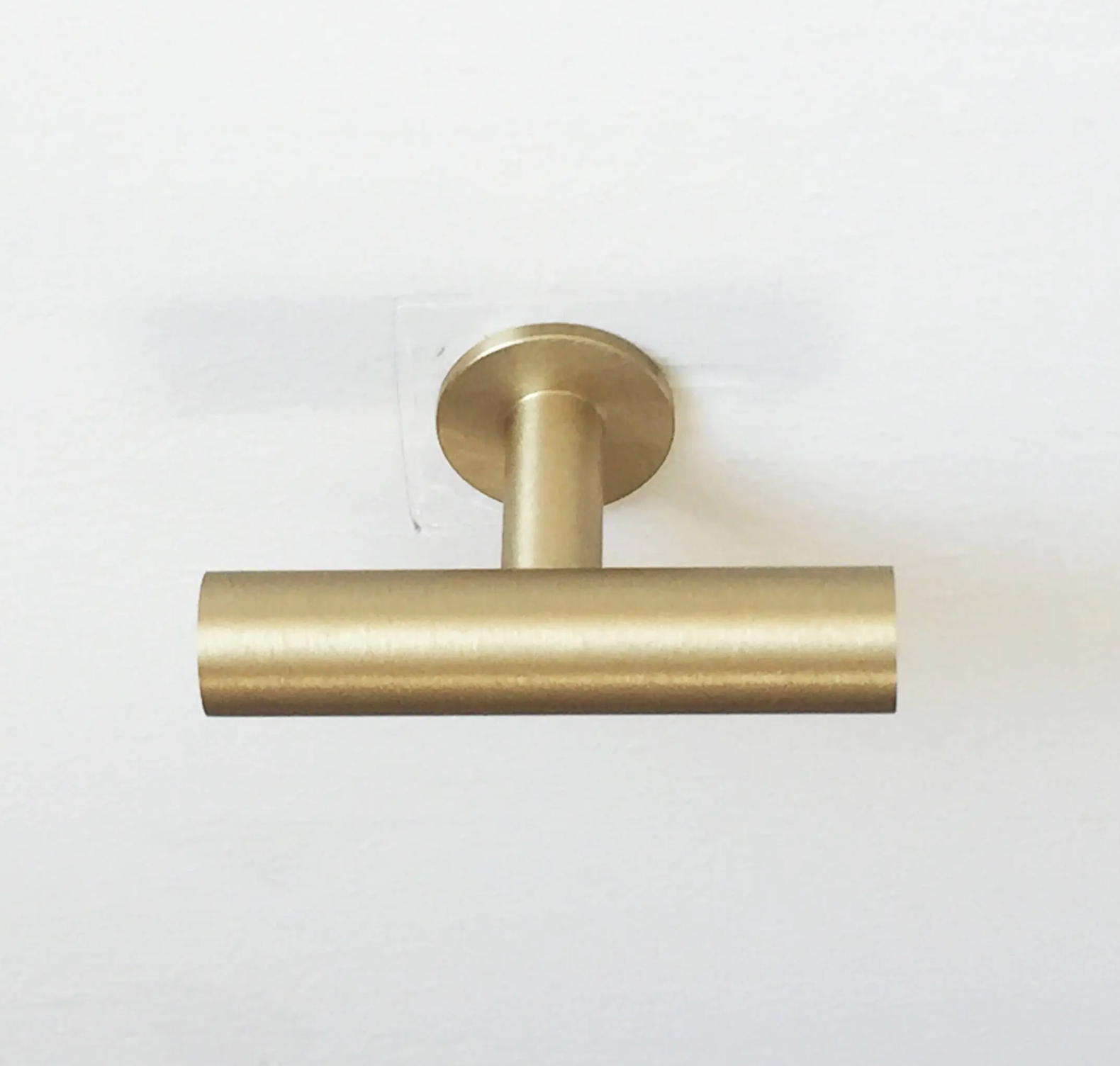 Lew's Round Bar Cabinet Knobs and Handles in Brushed Brass - Industry Hardware