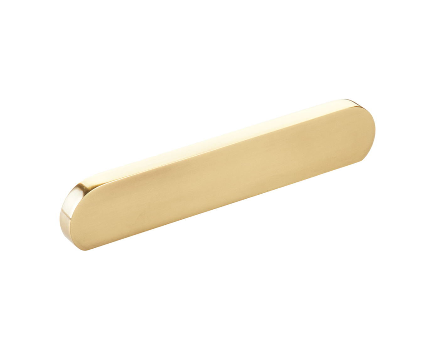 Vintage Brass "Bit" Rounded Drawer Pulls and Cabinet Knobs - Industry Hardware