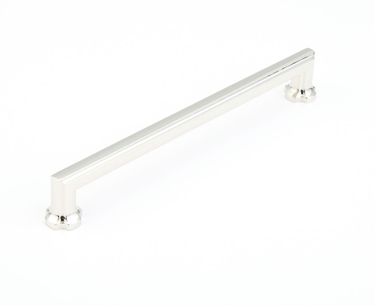 Polished Nickel "Regal" Cabinet Knobs and Drawer Pulls - Industry Hardware