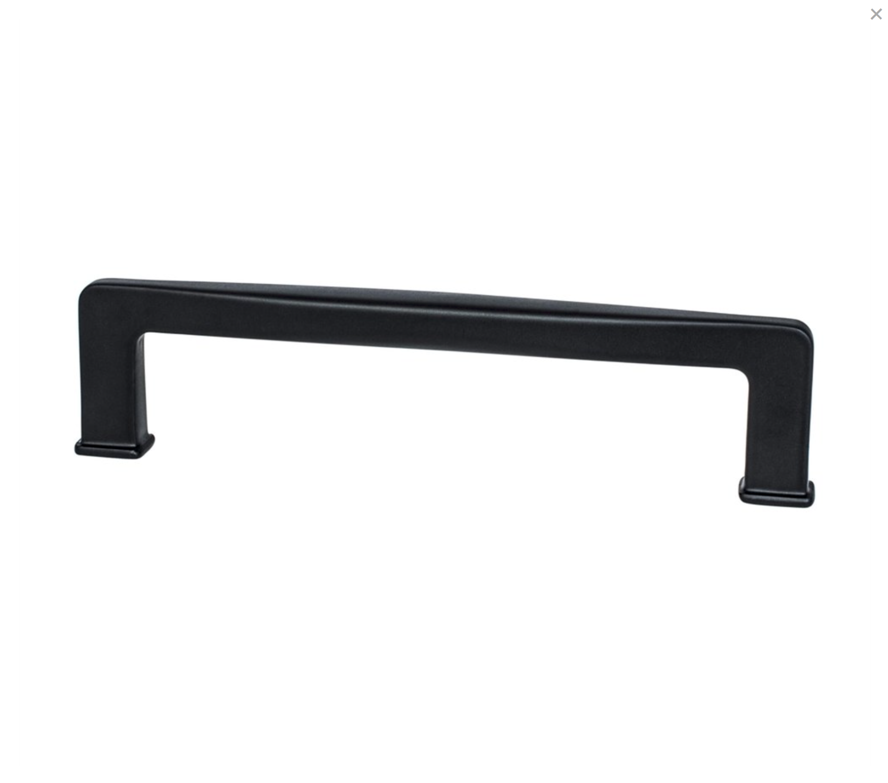 Kelly No.1 Matte Black Drawer Pulls - Kitchen Hardware - Brass Cabinet Hardware