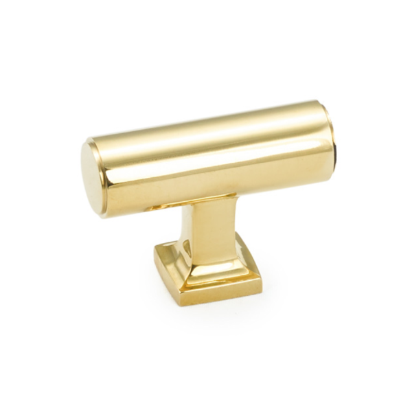Unlacquered Brass "Neal" Cabinet Knobs and Pulls Cabinet Hardware - Brass Cabinet Hardware