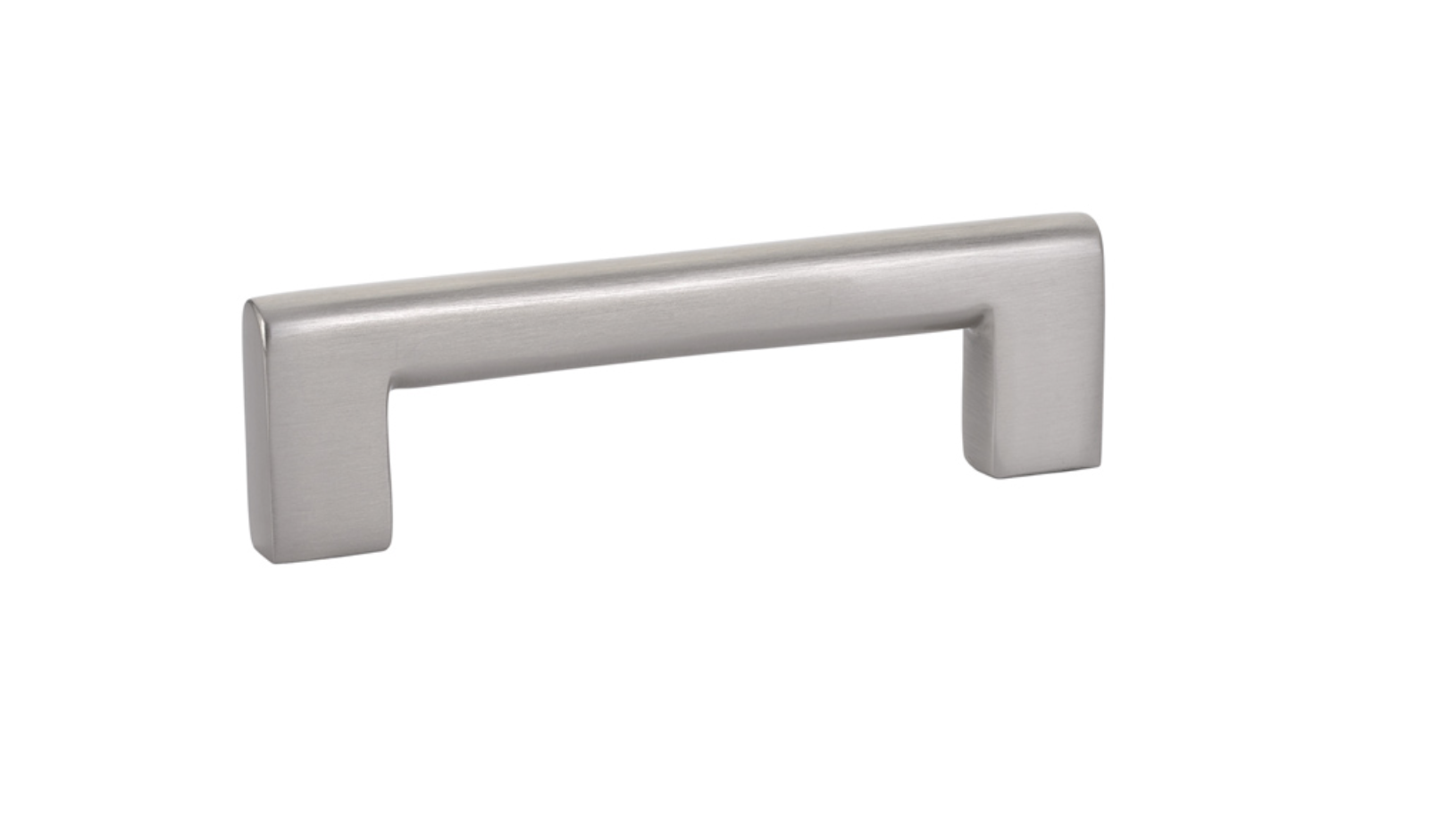 Luxe Satin Nickel Cabinet Drawer Pulls - Brass Cabinet Hardware