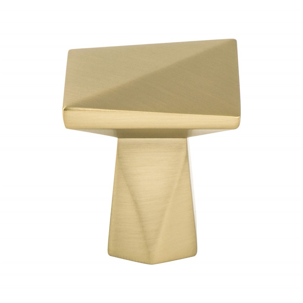 Satin Brass "Wade" Drawer Knob and Drawer Pulls | Pulls