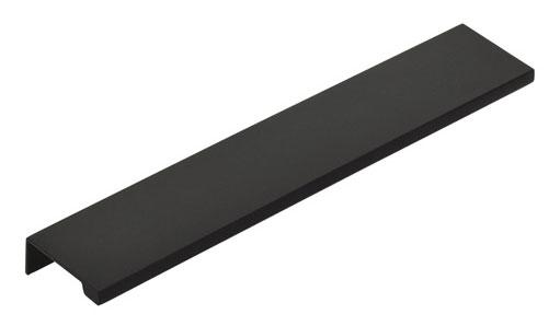 Matte Black "Edge Pull" Tab Finger Drawer Pulls | Pulls