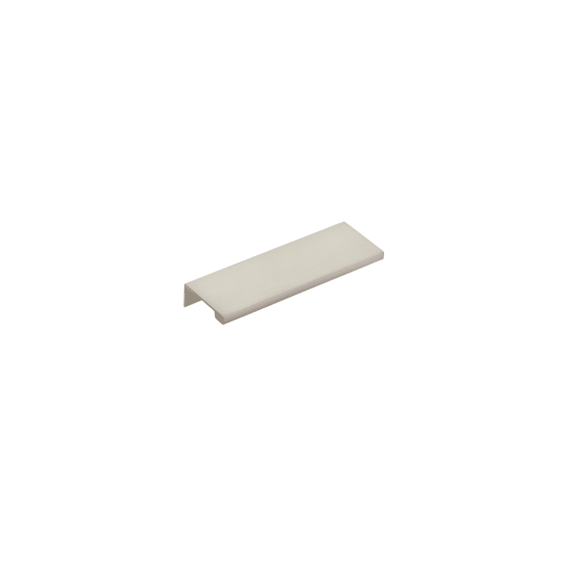 Satin Nickel "Edge Pull" Tab Finger Drawer Pulls | Pulls