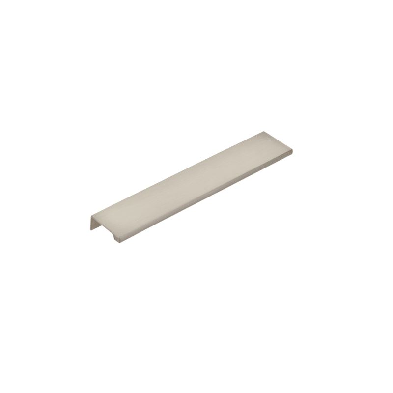 Satin Nickel "Edge Pull" Tab Finger Drawer Pulls | Pulls