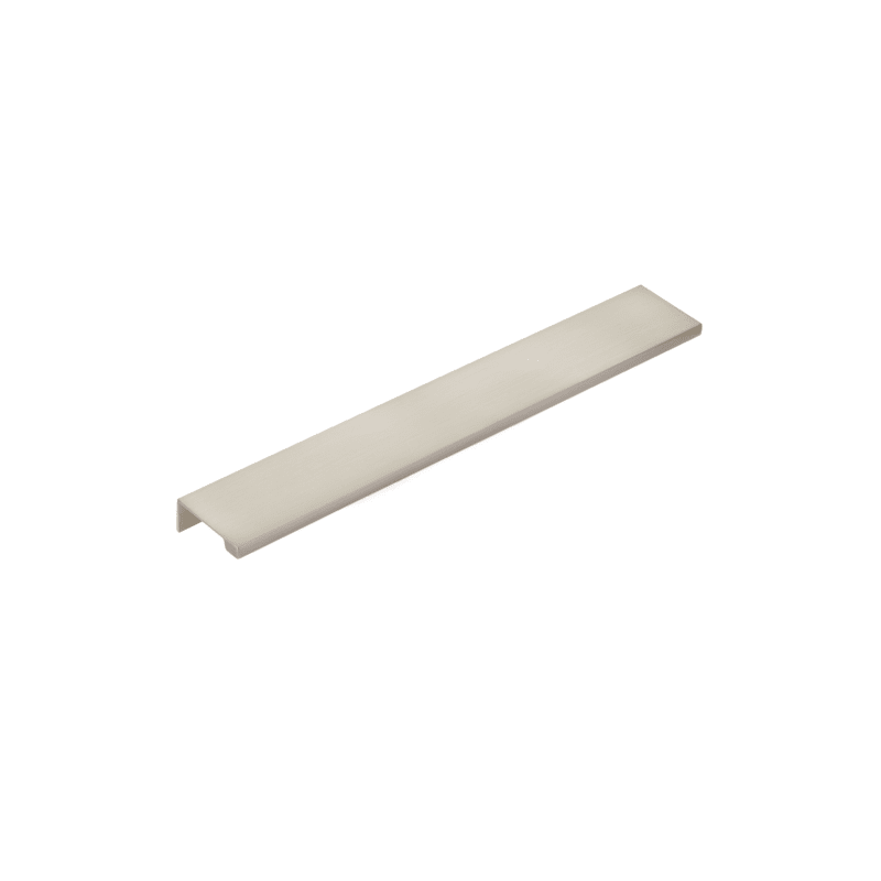 Satin Nickel "Edge Pull" Tab Finger Drawer Pulls | Pulls