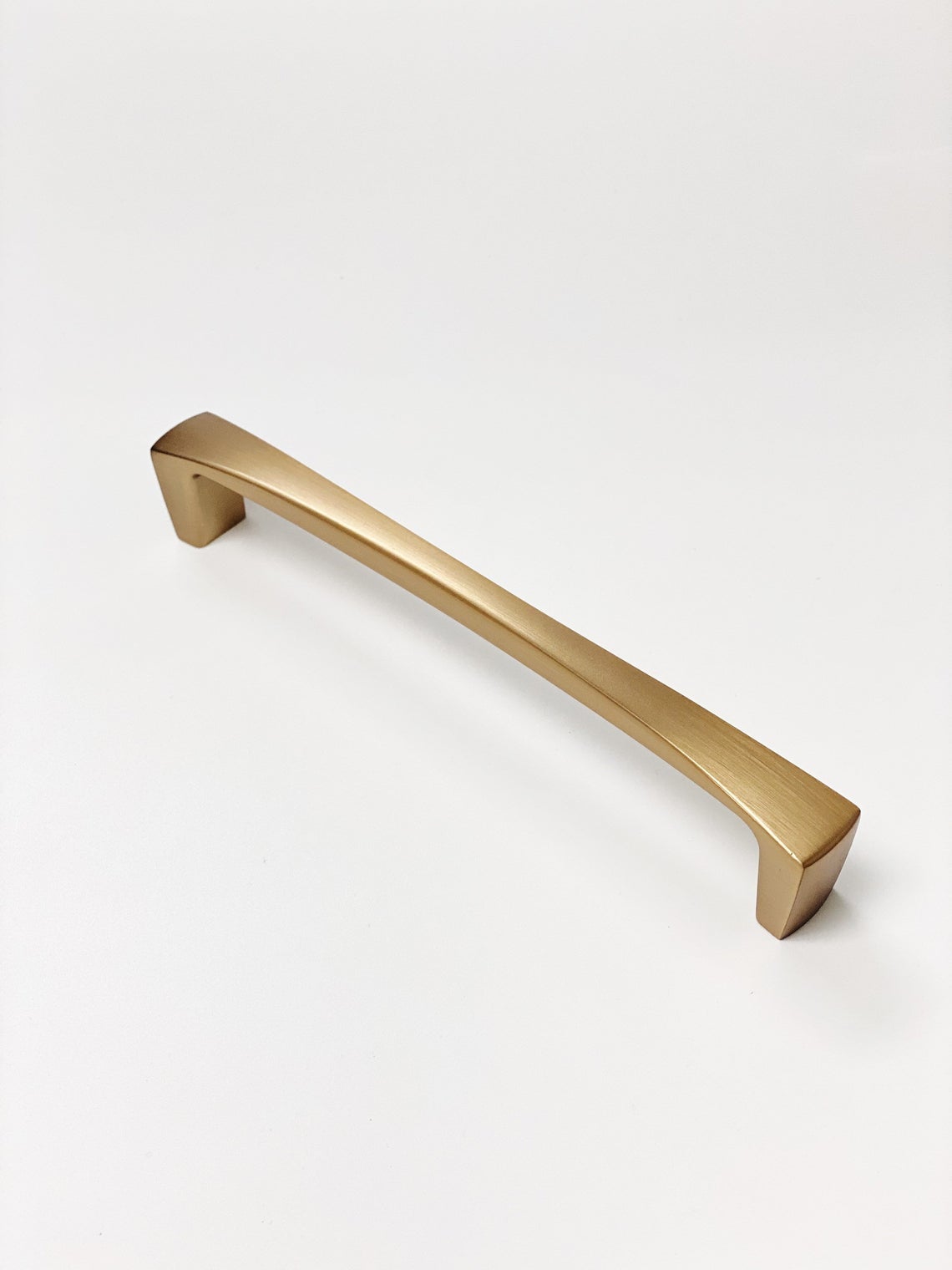 Satin Brass "Kent" Drawer Pulls and Knob | Pulls