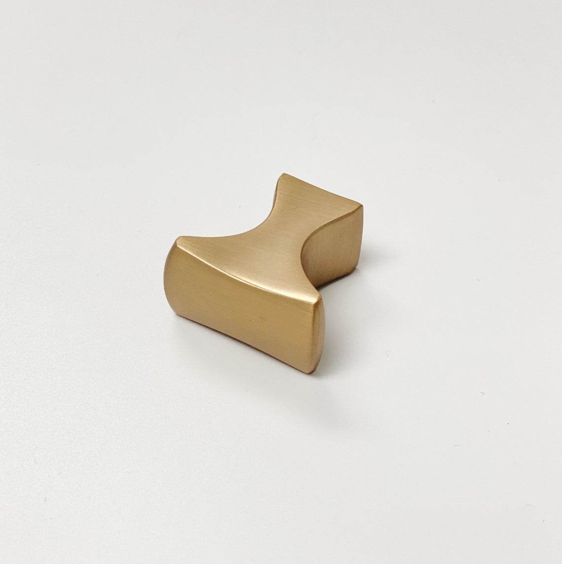 Satin Brass "Kent" Drawer Pulls and Knob | Pulls