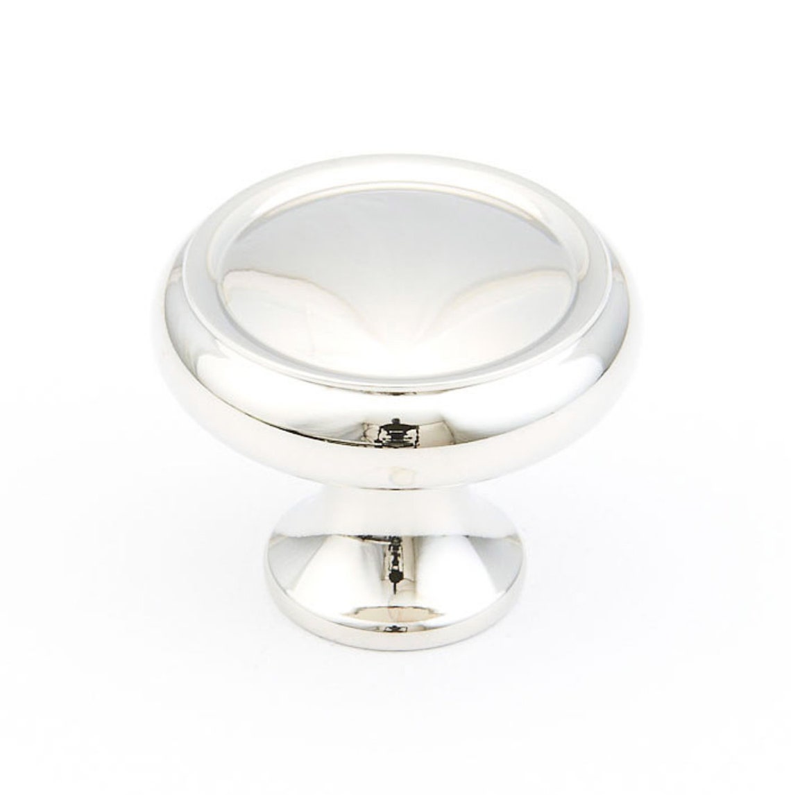 Traditional "Joy" Drawer Pulls in Polished Nickel - Forge Hardware Studio