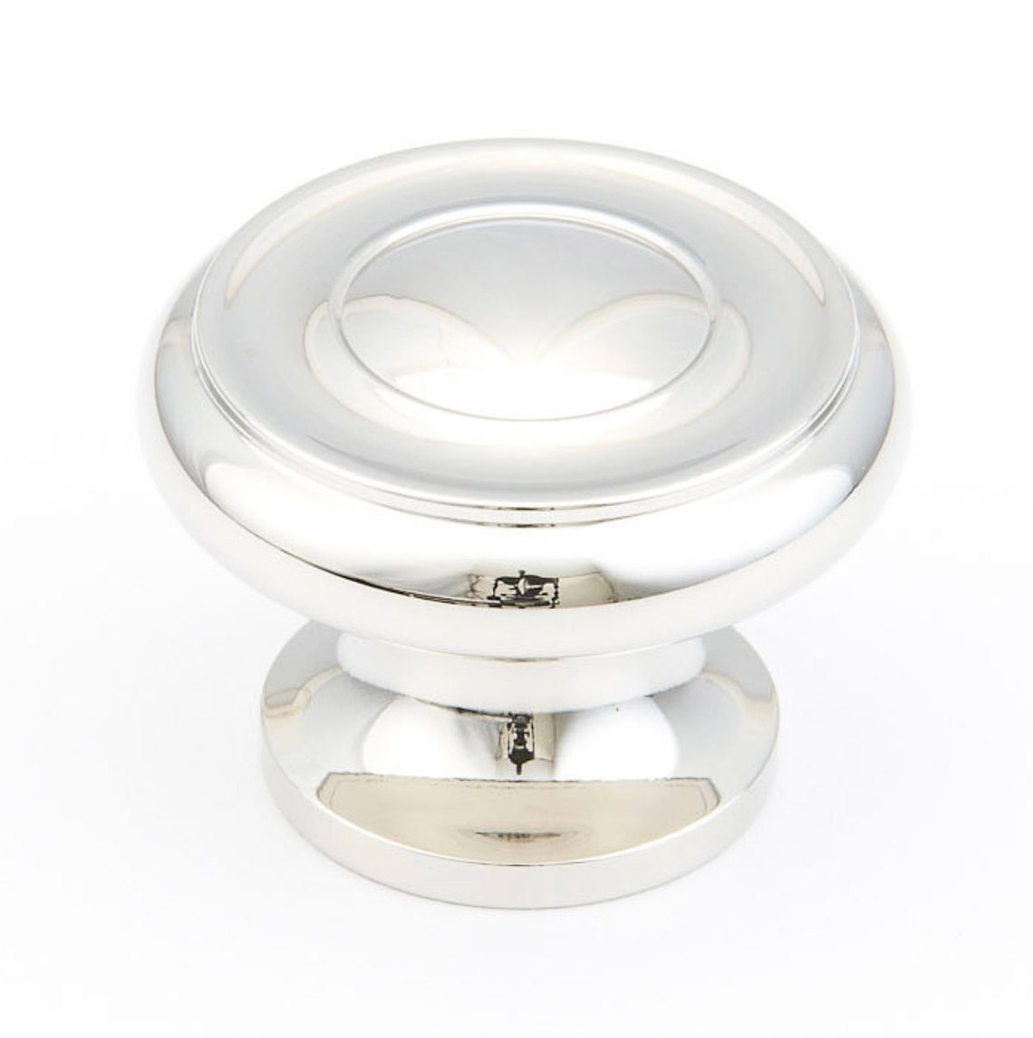 Traditional "Joy" Drawer Pulls in Polished Nickel - Forge Hardware Studio