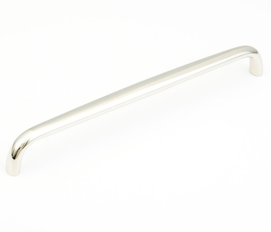 Traditional "Joy" Drawer Pulls in Polished Nickel - Forge Hardware Studio