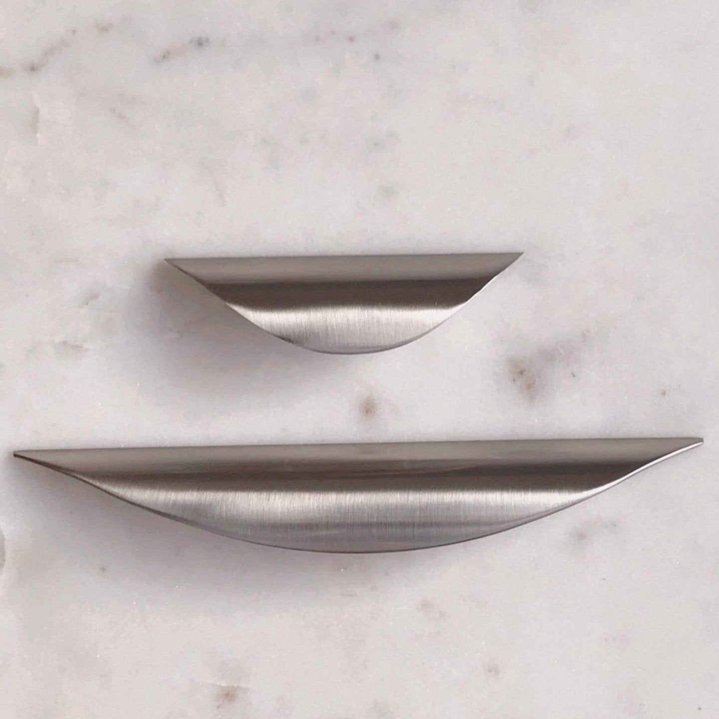 Luna Cabinet Knobs-Brushed Nickel Drawer Pull - Cabinet Handle | Pulls