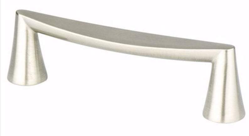 Satin Nickel "Core" Drawer Pulls and Knob | Pulls