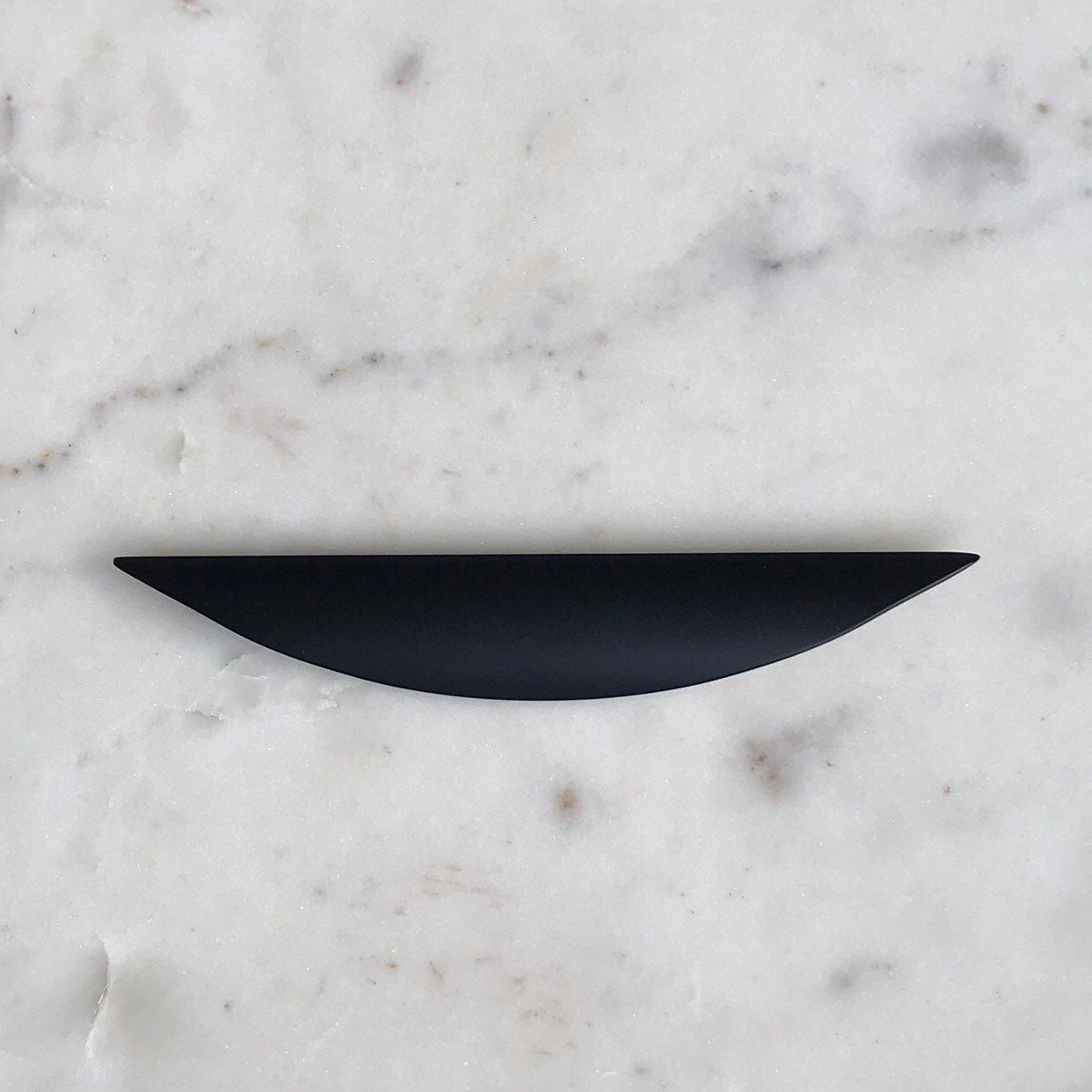 Luna Cabinet Knobs - Matte Black Drawer Pull - Cabinet Handle | Pulls