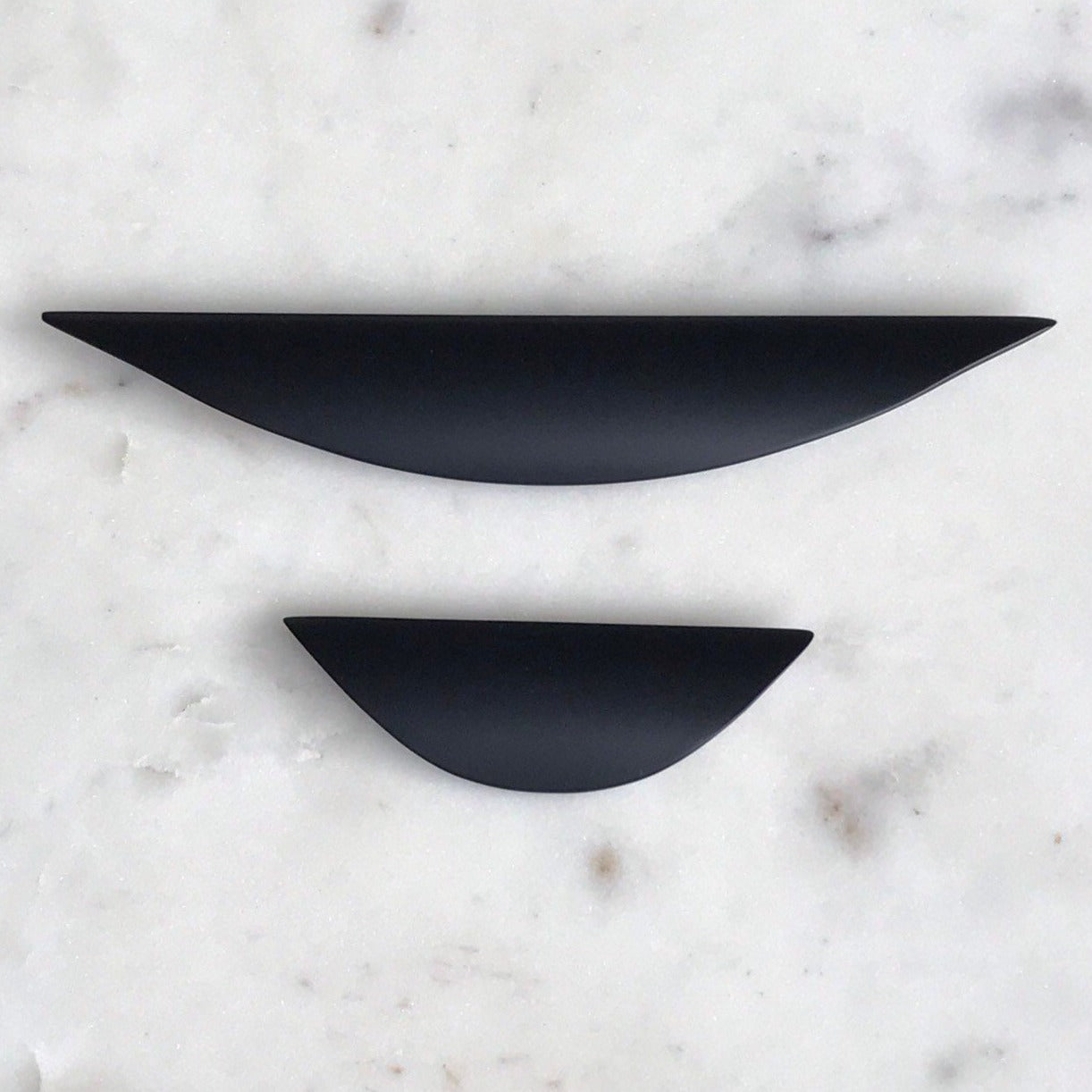 Luna Cabinet Knobs - Matte Black Drawer Pull - Cabinet Handle | Pulls