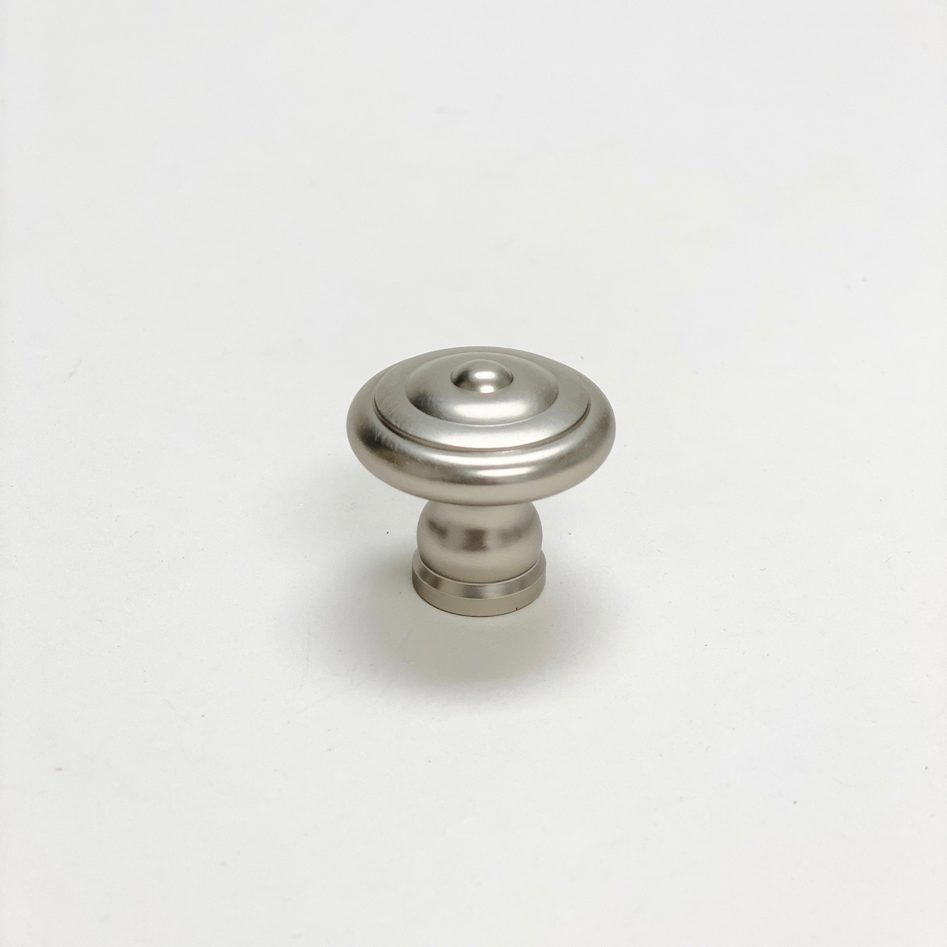 Brushed Nickel "Emmeline" Cabinet Knobs and Drawer Pulls - Forge Hardware Studio
