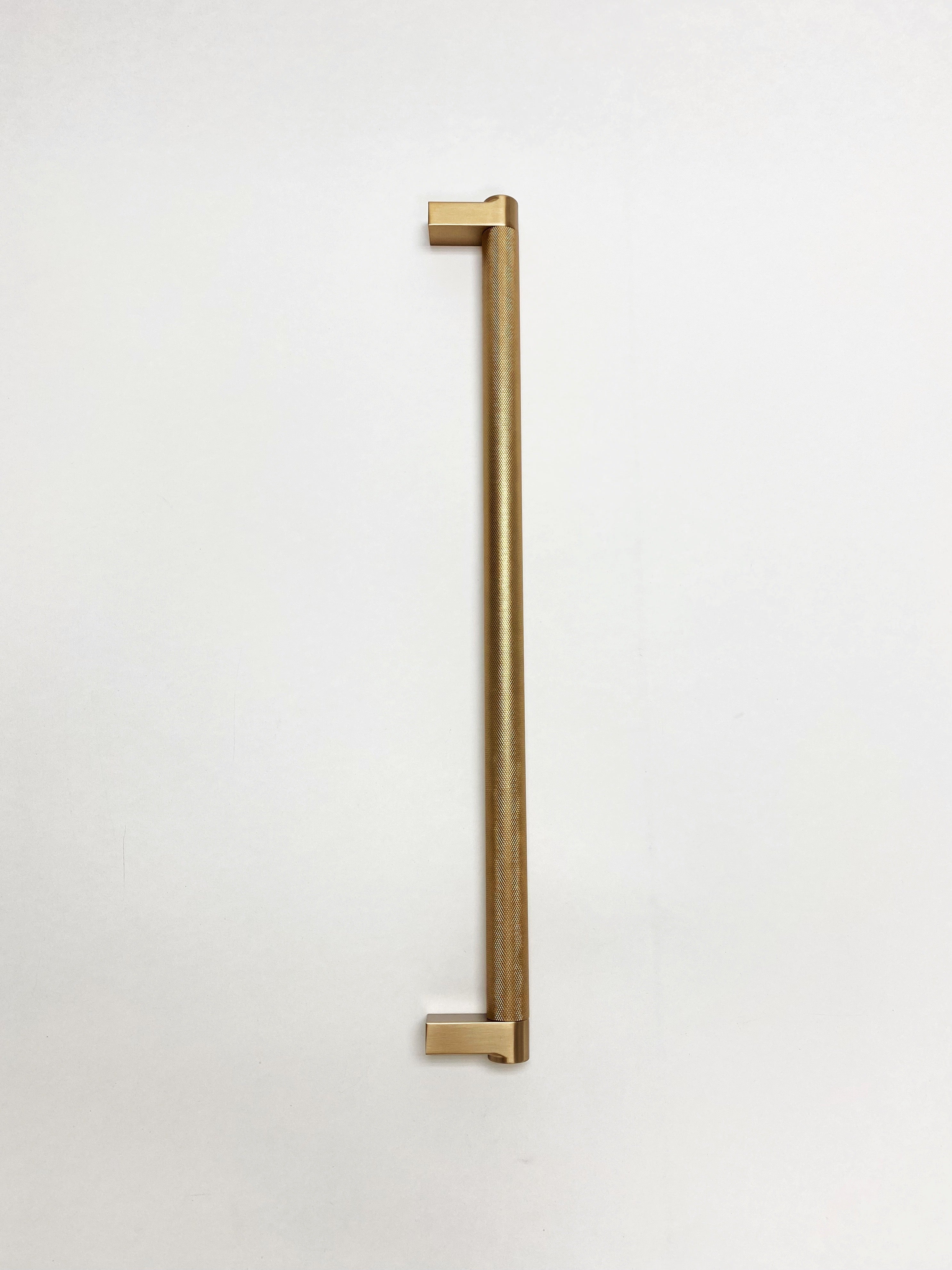 Knurled "Converse" Champagne Bronze Cabinet Knobs and Drawer Pulls - Industry Hardware