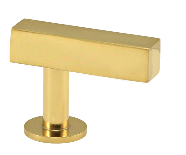 Lew's Hardware Polished Brass Bar Series - Brass Cabinet Hardware