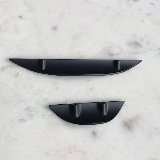 Luna Cabinet Knobs - Matte Black Drawer Pull - Cabinet Handle | Pulls