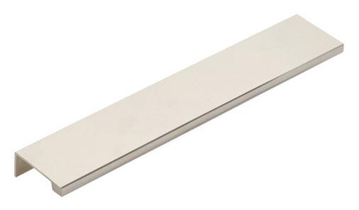 Polished Nickel "Edge Pull" Tab Finger Drawer Pulls | Pulls