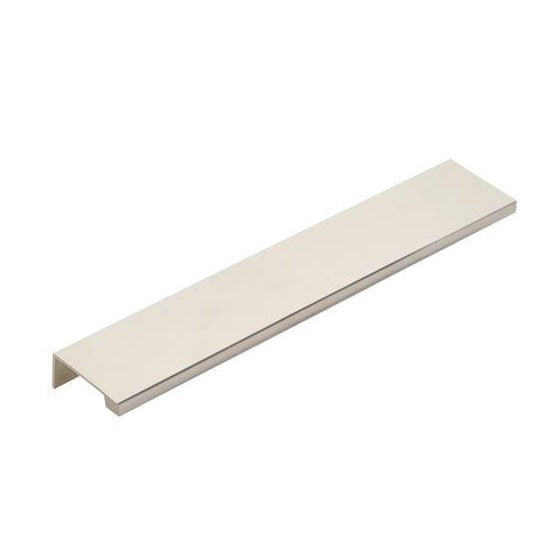 Polished Nickel "Edge Pull" Tab Finger Drawer Pulls | Pulls