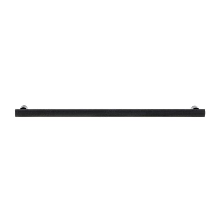 Matte Black "Lustra" Cabinet Knob and Drawer Pull