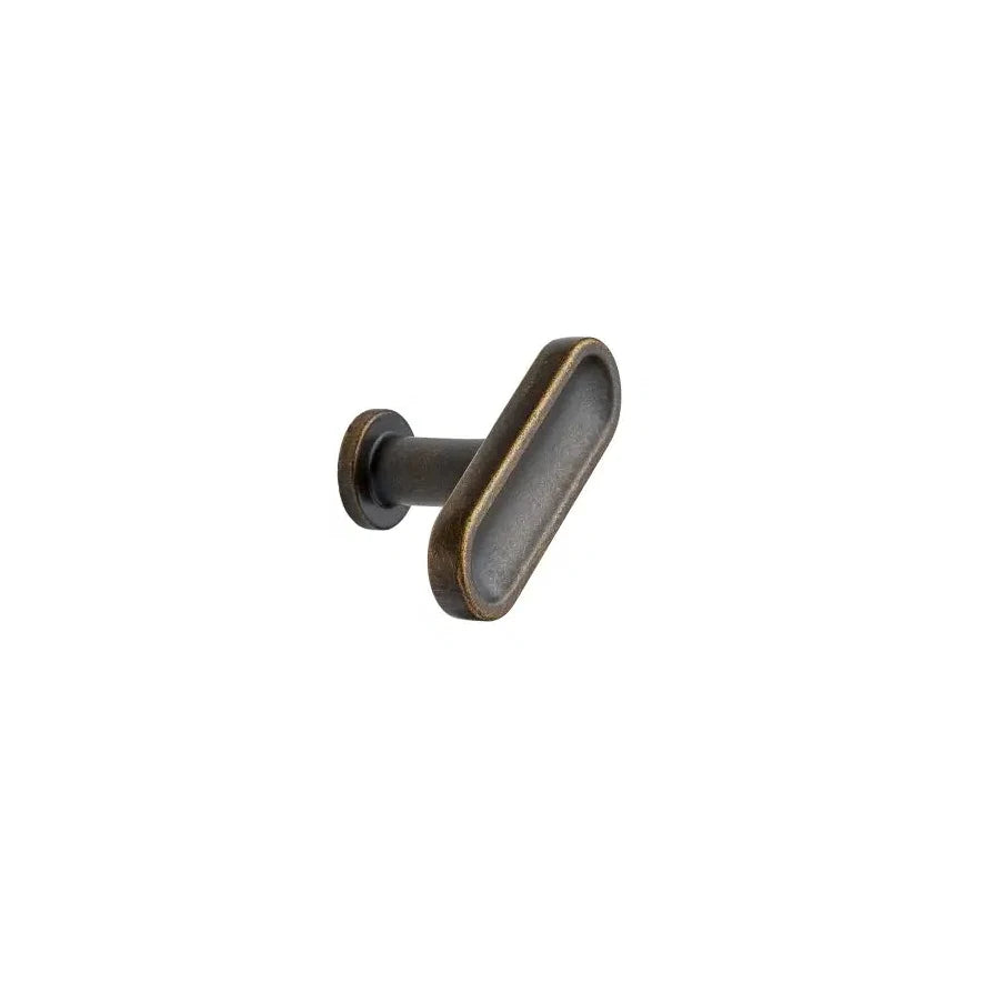Antique Brown "Chateau" Cabinet Knobs and Drawer Pull
