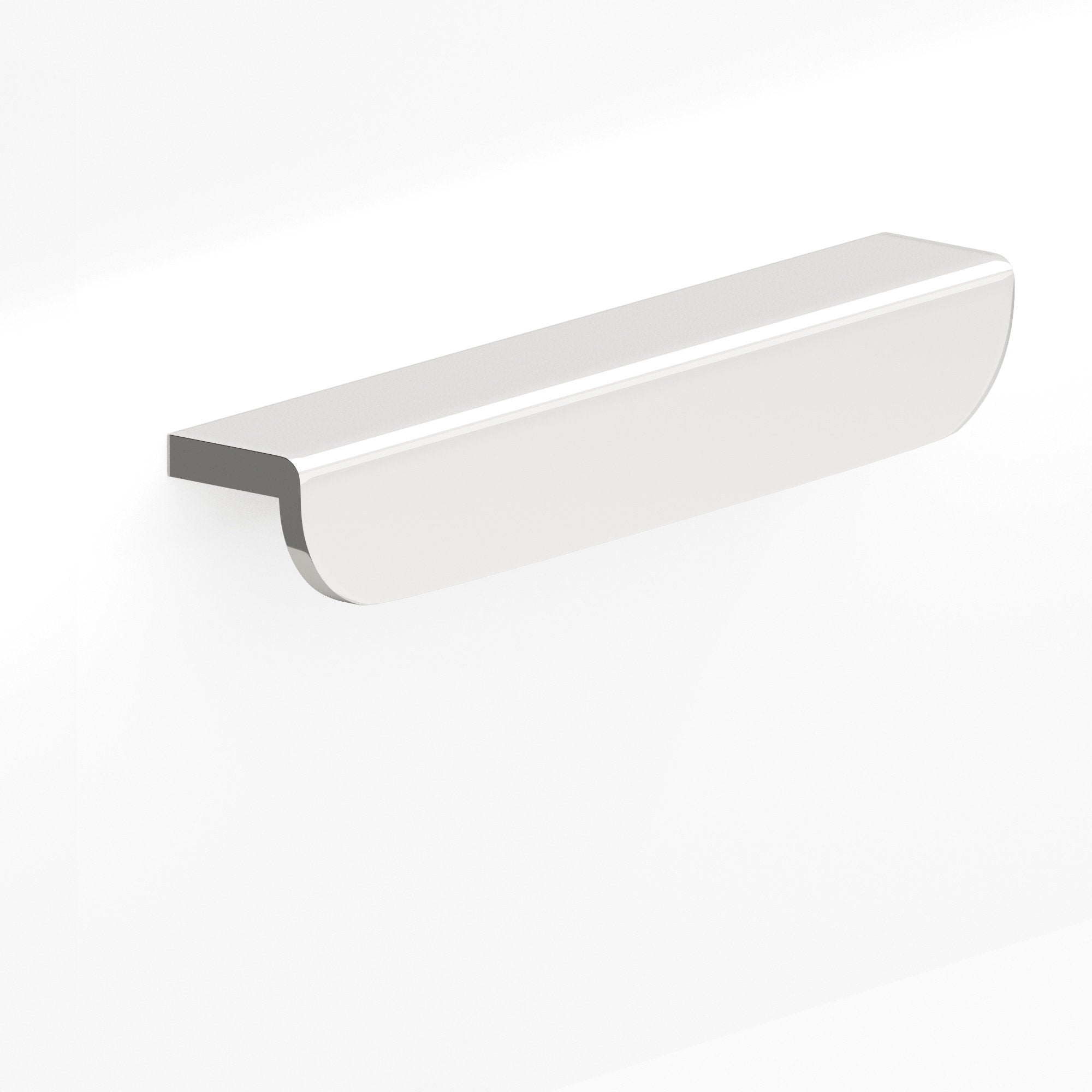 Polished Nickel "Soft" Edge Drawer Pulls